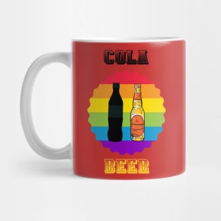 Cola beer vintage Mug